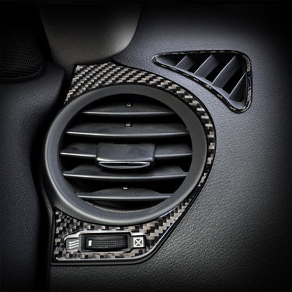 คาร์บอนไฟเบอร์รถยนต์ขนาดใหญ่ซ้ายและขวา Air Outlet ตกแต่งสติกเกอร์สำหรับ Lexus IS250 300 350C 2006-2012, ขวา, Big Left and Right Air Outlet, Right Drive