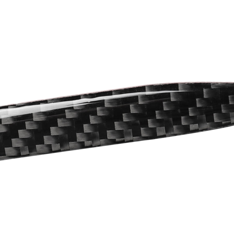 รถคาร์บอนไฟเบอร์กระจกมองหลัง Anti-collision Strip สำหรับ Audi A6 S6 C7 A7 S7 4G8 2012-2018, ซ้ายและขวา Universal, Rearview Mirror