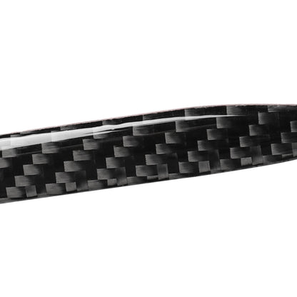 รถคาร์บอนไฟเบอร์กระจกมองหลัง Anti-collision Strip สำหรับ Audi A6 S6 C7 A7 S7 4G8 2012-2018, ซ้ายและขวา Universal, Rearview Mirror