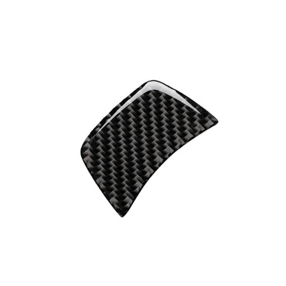 คาร์บอนไฟเบอร์พวงมาลัยสติกเกอร์ตกแต่งสำหรับ Audi A6 S6 C7 A7 S7 4G8 2012-2018, ซ้ายและขวา Universal, Steering Wheel