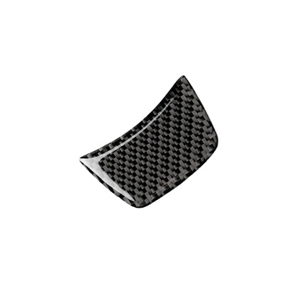 คาร์บอนไฟเบอร์พวงมาลัยสติกเกอร์ตกแต่งสำหรับ Audi A6 S6 C7 A7 S7 4G8 2012-2018, ซ้ายและขวา Universal, Steering Wheel