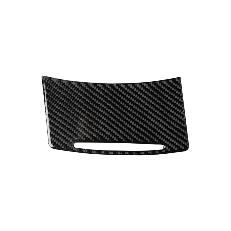 รถคาร์บอนไฟเบอร์ที่เก็บฝาครอบสติกเกอร์ตกแต่งสำหรับ Audi A6 2005-2011, ไดรฟ์ซ้าย, Storage Cover, Left Drive