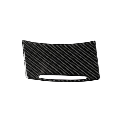 รถคาร์บอนไฟเบอร์ที่เก็บฝาครอบสติกเกอร์ตกแต่งสำหรับ Audi A6 2005-2011, ไดรฟ์ซ้าย, Storage Cover, Left Drive