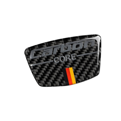 รถคาร์บอนไฟเบอร์ธงเยอรมันรูปแบบเสาประตูสติกเกอร์ตกแต่งสำหรับ Audi TT, ไดรฟ์ซ้ายและขวาสากล, Doorpost German Color