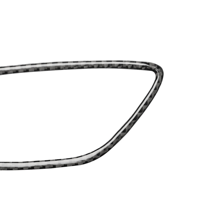 คาร์บอนไฟเบอร์ประตูกรอบตกแต่งสติกเกอร์สำหรับ Audi TT 8n 8J MK123 TTRS 2008-2014, ซ้ายและขวา Universal, Door Handle Frame