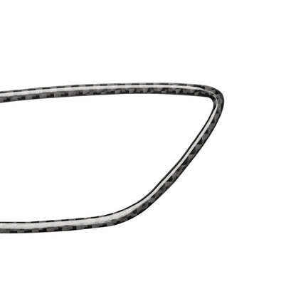คาร์บอนไฟเบอร์ประตูกรอบตกแต่งสติกเกอร์สำหรับ Audi TT 8n 8J MK123 TTRS 2008-2014, ซ้ายและขวา Universal, Door Handle Frame