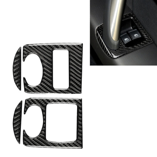 คาร์บอนไฟเบอร์แก้ว Lifter แผงตกแต่งสติกเกอร์สำหรับ Audi TT 8n 8J MK123 TTRS 2008-2014, ขวา, Glass Lifter , Right Drive