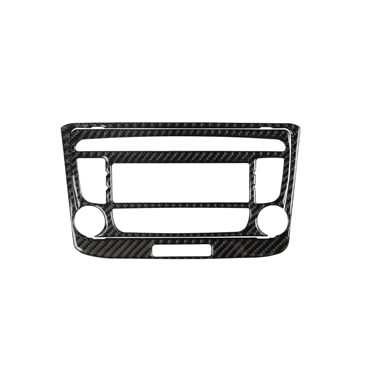 คาร์บอนไฟเบอร์เครื่องปรับอากาศ CD แผงสติกเกอร์ตกแต่งสำหรับ Audi TT 8n 8J MK123 TTRS 2008-2014, ไดรฟ์ซ้ายและขวา Universal, B สไตล์, Air Conditioning CD Panel B