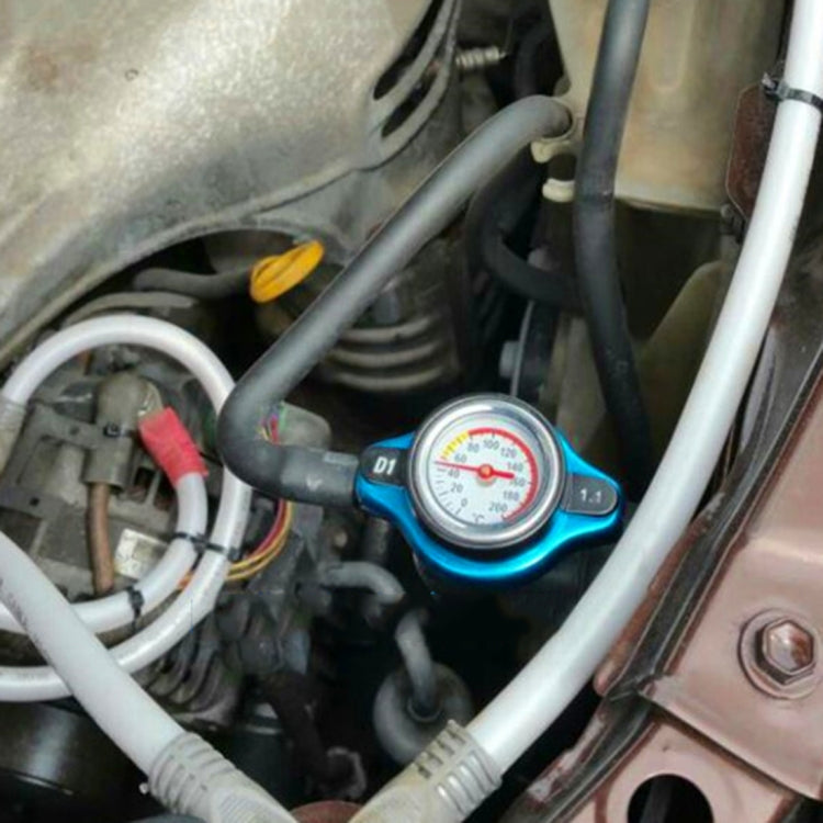 อุปกรณ์เสริมฝาครอบหม้อน้ำถังเก็บน้ำรถยนต์, 0.9bar, 1.1bar, 1.3bar