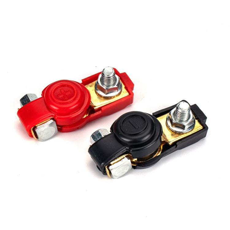 1 คู่รถสายแบตเตอรี่ Terminal Clamps Connectors คลิปแบตเตอรี่, 1 Pair  Battery Clip