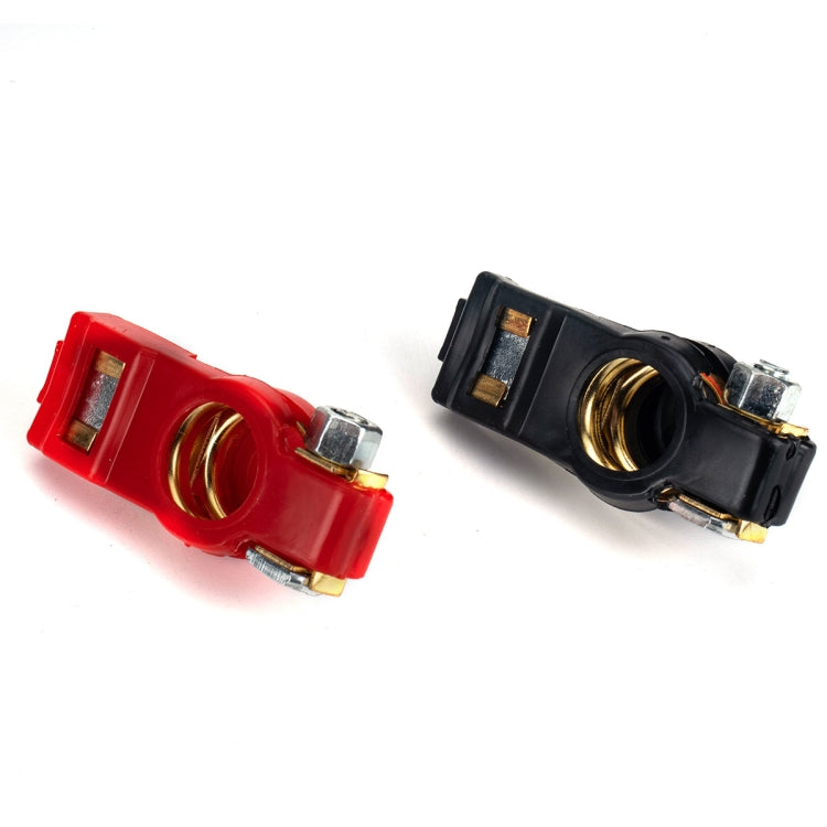 1 คู่รถสายแบตเตอรี่ Terminal Clamps Connectors คลิปแบตเตอรี่, 1 Pair  Battery Clip