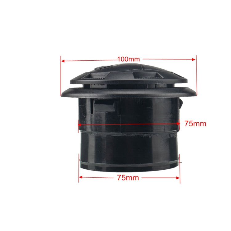 Universal AC Air Outlet Vent สำหรับ RV รถบัสเรือ Yacht Auto Air Conditioner Vent อะไหล่อุปกรณ์เสริมในรถยนต์, ขนาด: 100x75 มม., Size: 100 x 75mm