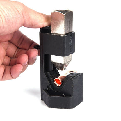 รถสายแบตเตอรี่ค้อนCrimper Hammer Lugเครื่องมือCrimperคีมT2 ทองแดง 6X3/8 Heavy-Duty Cold-Pressedลวดเทอร์มินัล, 6 x 3/8