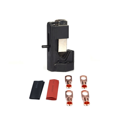 รถแบตเตอรี่สายค้อนCrimper Hammer Lugเครื่องมือCrimperคีมT2 ทองแดง 8X5/16 Heavy-Duty Cold-Pressedลวดเทอร์มินัล, 8 x 5/16