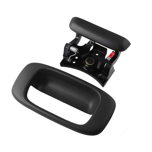รถ Tailgate Handle Trunk ล็อค PUSH ปุ่มและ BEZEL Trim เปลี่ยน 15997911 สำหรับ Chevrolet GMC, 15997911