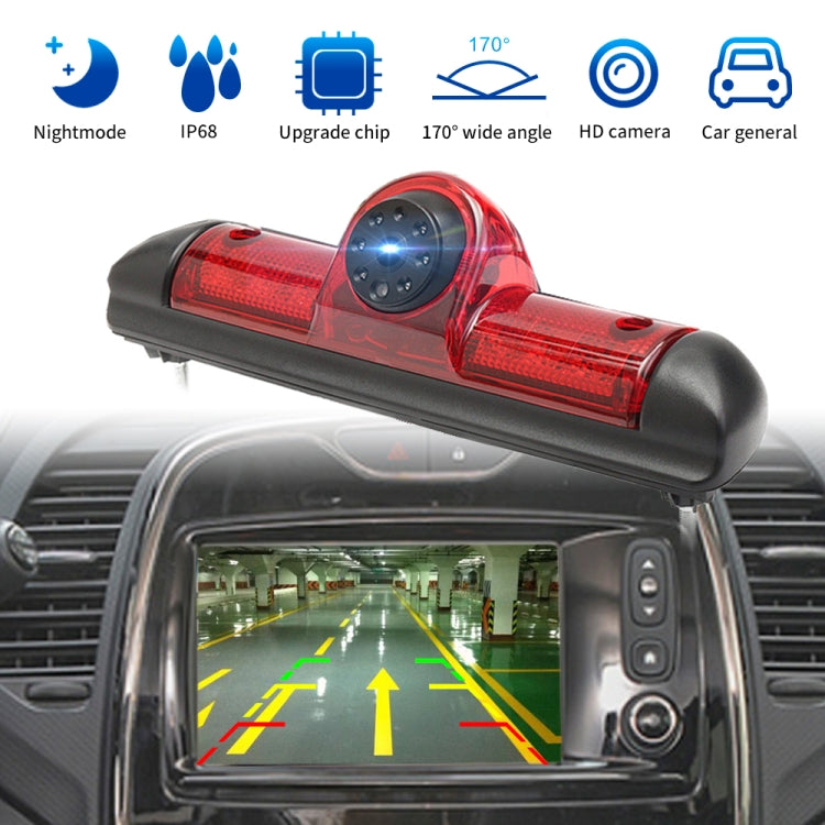 PZ460 รถกันน้ำ HD ตำแหน่งสูงไฟเบรกกล้องสำหรับ Fiat / Citroen / Peugeot, PZ460