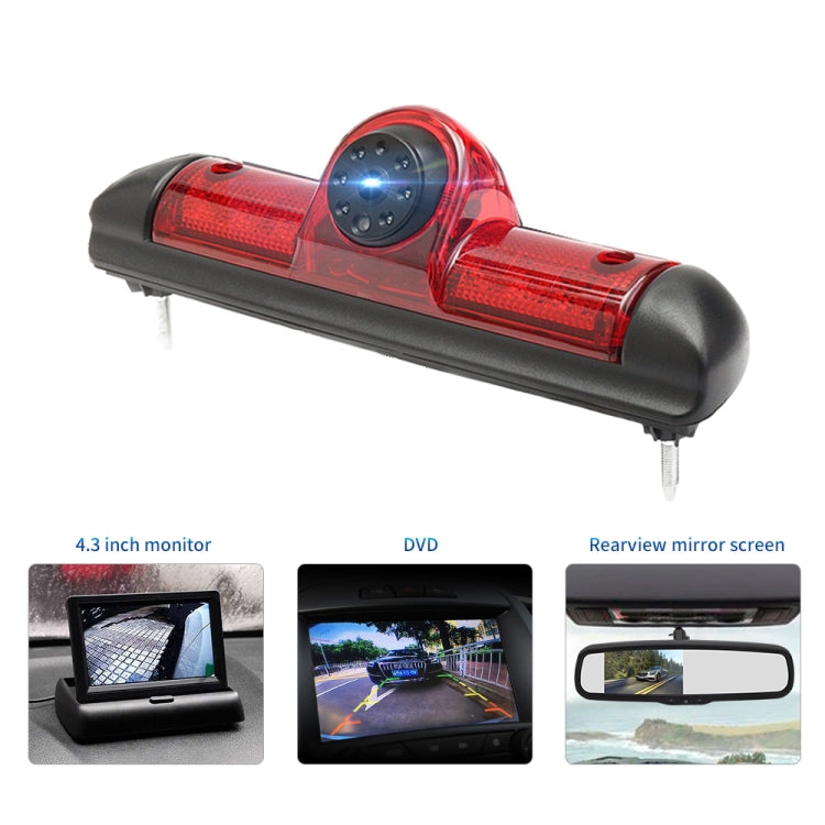 PZ460 รถกันน้ำ HD ตำแหน่งสูงไฟเบรกกล้องสำหรับ Fiat / Citroen / Peugeot, PZ460
