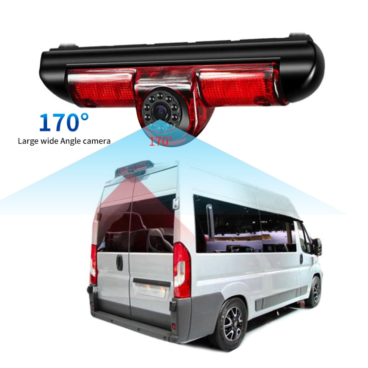 PZ460 รถกันน้ำ HD ตำแหน่งสูงไฟเบรกกล้องสำหรับ Fiat / Citroen / Peugeot, PZ460