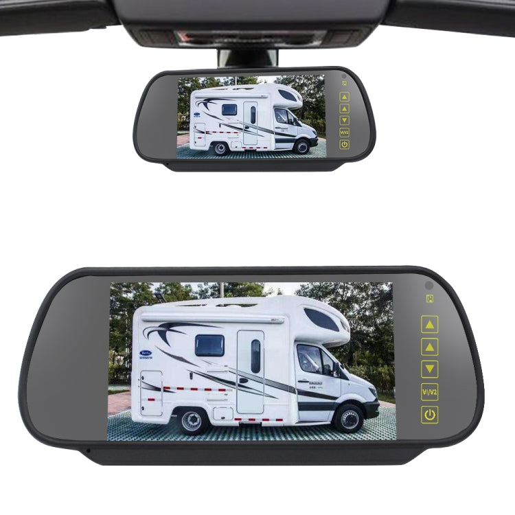 PZ460 รถกันน้ำ HD ตำแหน่งสูงไฟเบรคกล้อง + 7 นิ้วสำหรับ Fiat / Citroen / Peugeot, PZ460  + 7 inch Rearview Monitor