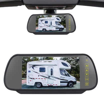 PZ460 รถกันน้ำ HD ตำแหน่งสูงไฟเบรคกล้อง + 7 นิ้วสำหรับ Fiat / Citroen / Peugeot, PZ460  + 7 inch Rearview Monitor