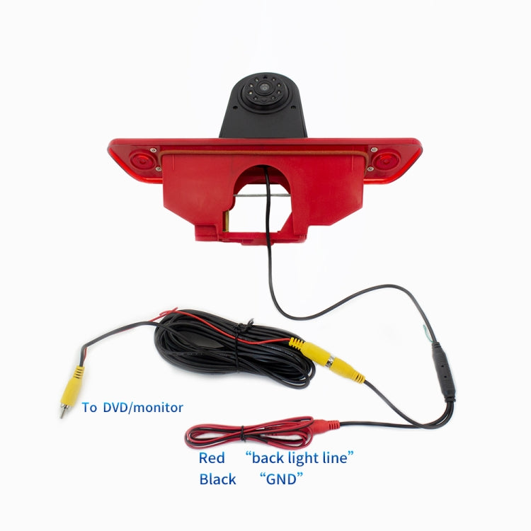 PZ465 รถ กล้องมองไฟเบรกกันน้ำสำหรับ Citroen / Peugeot / Toyota, PZ465