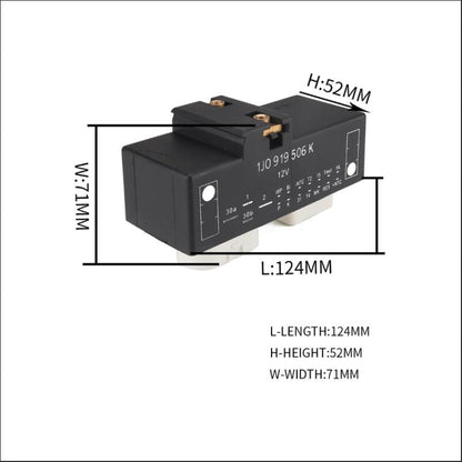 รีเลย์รถเครื่องปรับอากาศ Controller 1J0919506K สำหรับ Volkswagen Bora/Golf 4, A2108