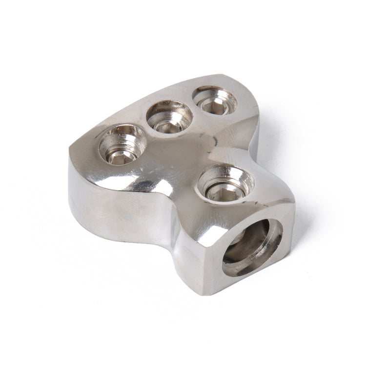 เครื่องเสียงรถยนต์ 3 ทิศทาง AMP Power/GROUND CABLE Splitter Distribution BLOCK 4GA, 3-Way
