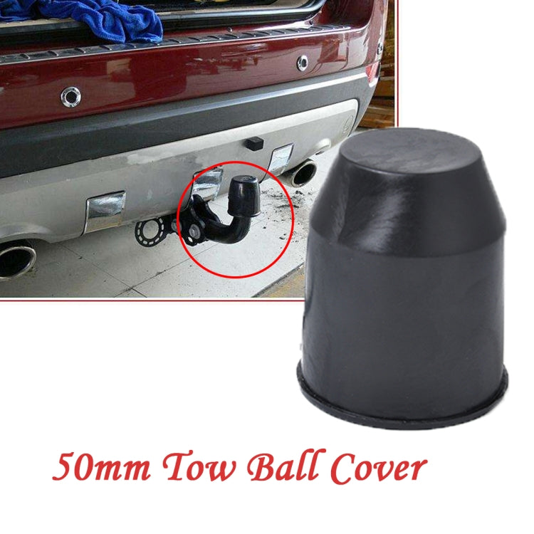 50 มม.พลาสติกรถบรรทุกรถบรรทุกฝาครอบลูกลากจูง Hitch Trailer Towball Protection, A1423