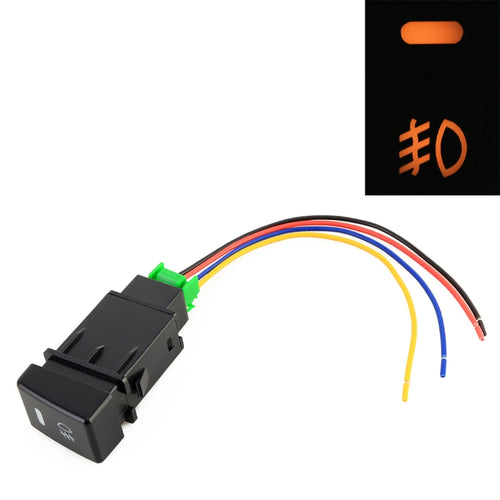 สวิตช์ปุ่มเปิด-ปิดไฟตัดหมอกรถยนต์สำหรับอีซูซุพร้อมสายเคเบิล, For Isuzu, with Cable