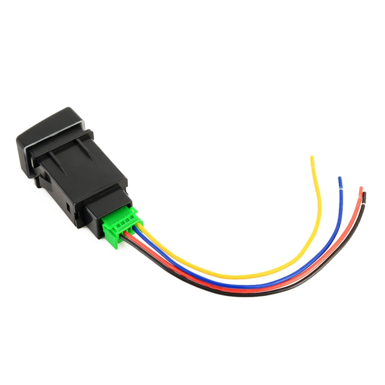 สวิตช์ปุ่มเปิด-ปิดไฟตัดหมอกรถยนต์สำหรับอีซูซุพร้อมสายเคเบิล, For Isuzu, with Cable