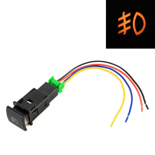 สวิตช์ปุ่มเปิด-ปิดไฟตัดหมอกรถยนต์สำหรับ Toyota Camry พร้อมสายเคเบิล, For Toyota Camry (with Cable)