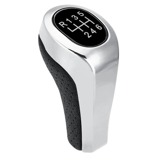 รถ 6-speed Matte Silver Gear Shift Lever Knob สำหรับ BMW, 6-speed Matte Silver