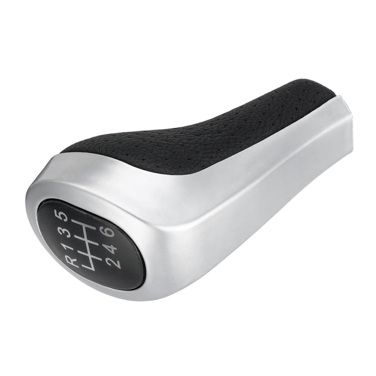 รถ 6-speed Matte Silver Gear Shift Lever Knob สำหรับ BMW, 6-speed Matte Silver