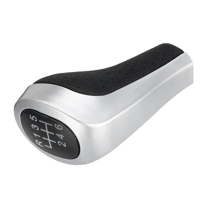 รถ 6-speed Matte Silver Gear Shift Lever Knob สำหรับ BMW, 6-speed Matte Silver