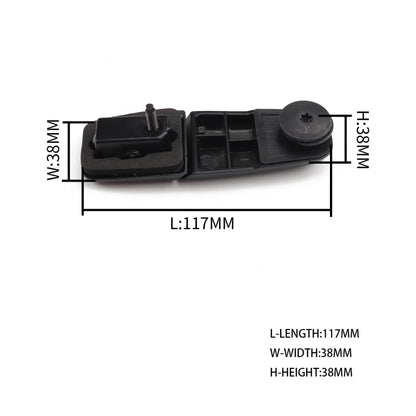 2 ชิ้นกระจกรถยนต์ด้านหลัง Liftgate บานพับกระจก YL8Z78420A68BA สำหรับฟอร์ด, YL8Z78420A68BA