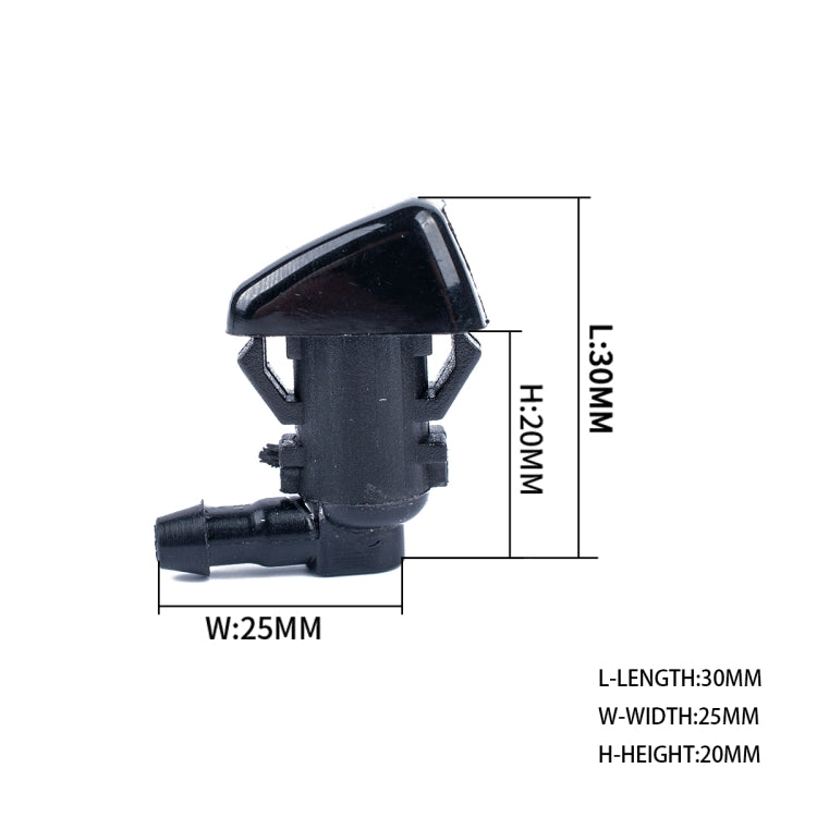 2 PCS เครื่องซักผ้ากระจกหน้ารถ Wiper Jet หัวฉีดน้ำ 68260443AA สำหรับ Jeep Grand Cherokee 2005-2013, For Jeep Grand Cherokee 2005-2013