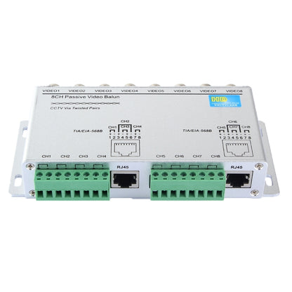 HD208 HD-CVI/TVI/AHD กล้องวงจรปิด 8CH Passive Video Balun, HD208