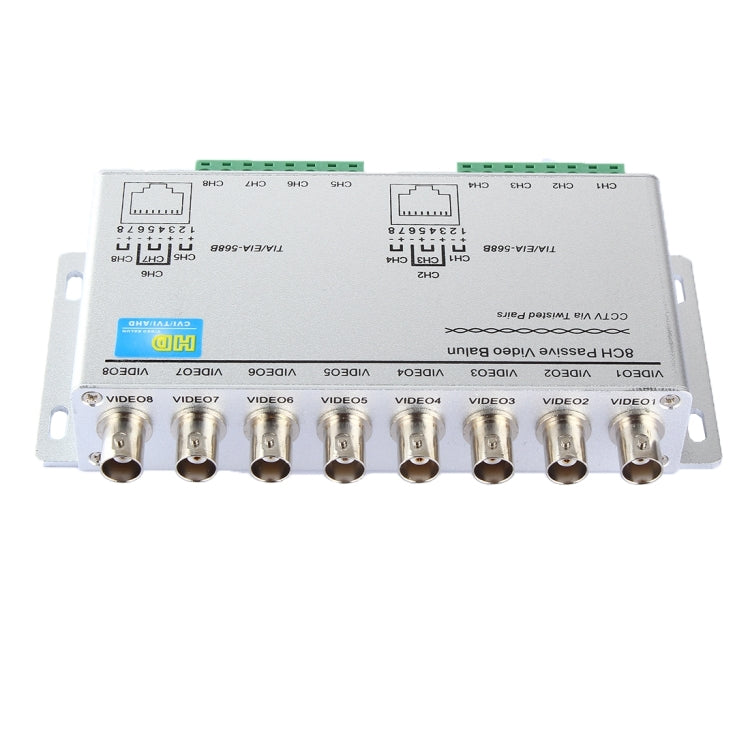 HD208 HD-CVI/TVI/AHD กล้องวงจรปิด 8CH Passive Video Balun, HD208