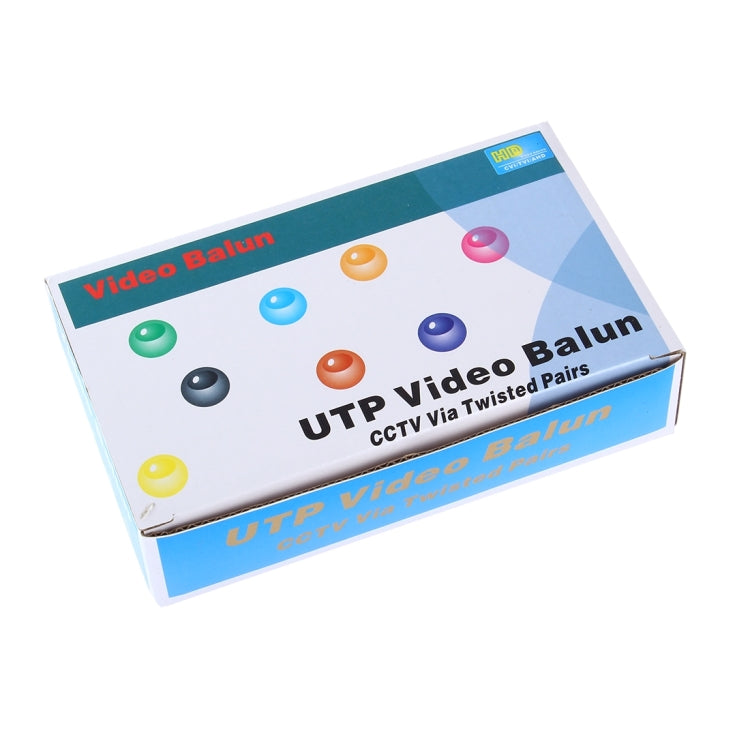 HD208 HD-CVI/TVI/AHD กล้องวงจรปิด 8CH Passive Video Balun, HD208