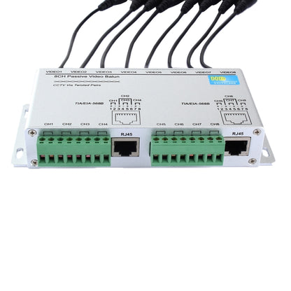 HD208 HD-CVI/TVI/AHD กล้องวงจรปิด 8CH Passive Video Balun, HD208F