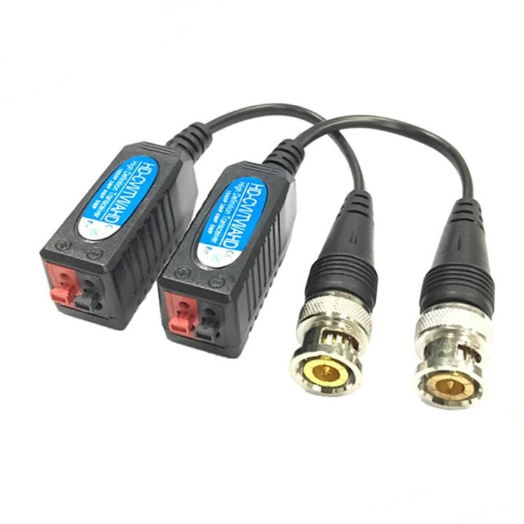 2 PCS Anpwoo 200TC เครื่องรับส่งสัญญาณแบบพาสซีฟแบบไม่มีสกรู HD-CVI / AHD / TVI 1CH, 200TC