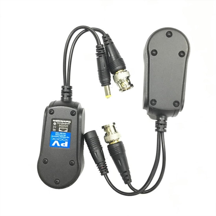2 ชิ้น Anpwoo 230PV Spliceable 2 in 1 Power + วิดีโอ Balun HD-CVI / AHD / TVI Passive Twisted Transceiver, HD-CVI/AHD/TVI