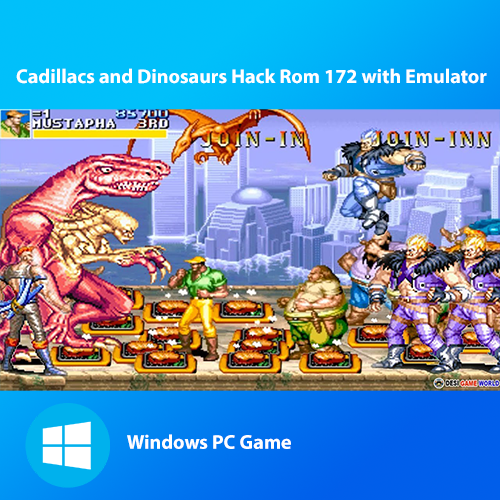 Cadillacs and Dinosaurs Hack Rom 172 with Emulator