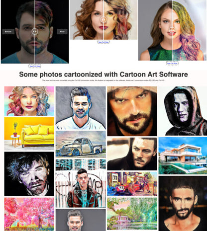 Cartoon Art Cartoonizer (2021) v1.3 Windows