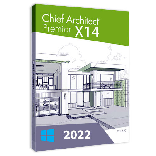 Chief Architect Premier X14 Full Version for Windows (Updated 2022)