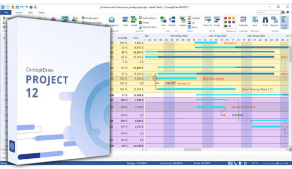 ConceptDraw PROJECT 2021 v12 Full Version for MacOS