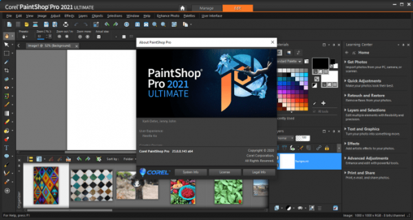 Corel PaintShop Pro 2021 Ultimate Full Version for Windows
