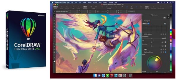 CorelDRAW Graphics Suite 2021 Corporate Multilingual MacOS