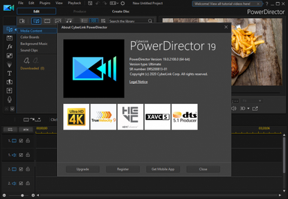 CyberLink PowerDirector Ultimate (2020) v19 Full Version