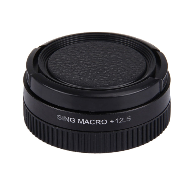 JUNESTAR Proffesional 37 มม.12.5X Macro เลนส์กรอง + ฝาครอบเลนส์สำหรับ GoPro และ Xiaomi Xiaoyi Yi Sport Action กล้อง, 12.5X Macro Lens